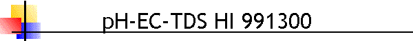 pH-EC-TDS HI 991300